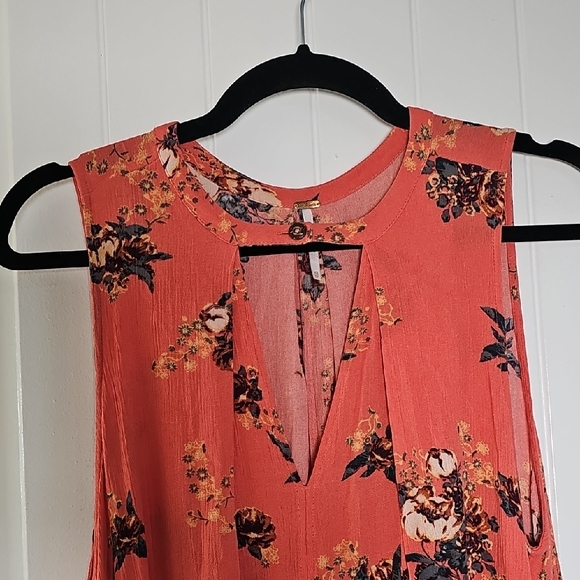 Free People XS Floral Boho Mini Dress - - Picture 3 of 13